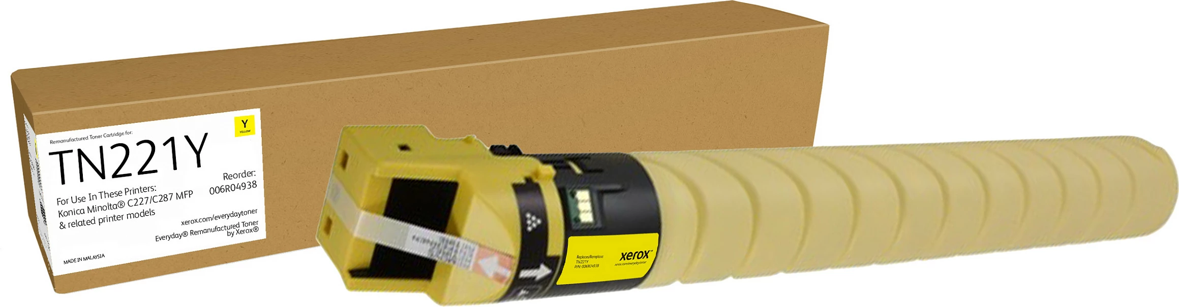 Toner Xerox Everyday A8K3230 / TN221Y kompatibil, Standard Yield, 21000 faqe, e verdhë