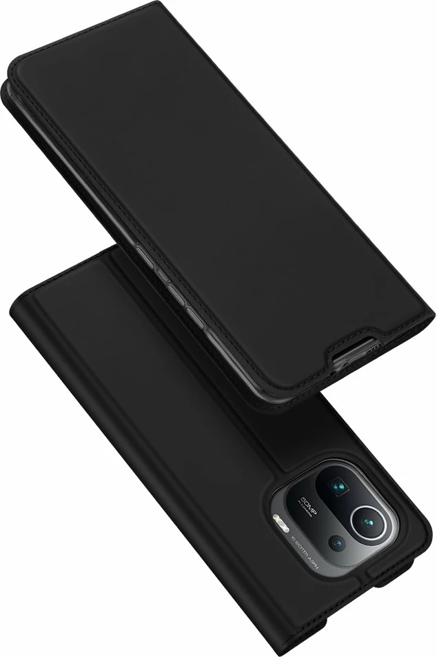Mbështjellës Dux Ducis Skin Pro Bookcase për Xiaomi Mi 11 Pro, e zezë