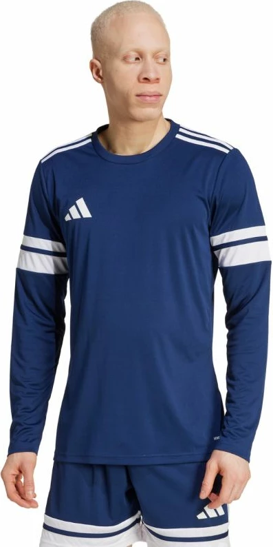 Fanellë me mëngë të gjata për meshkuj adidas, navy blue [Madhësia: L]