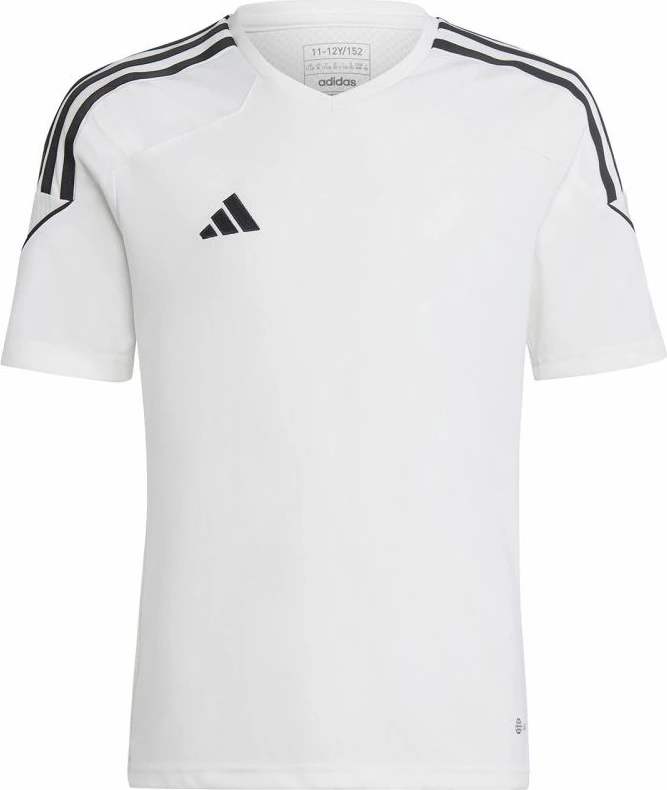 Fanellë futbolli për fëmijë adidas, e bardhë [Madhësia: 128 cm]