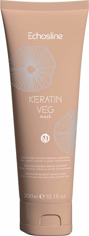 Maskë për flokë për femra ECHOSLINE Keratin Veg Regenerating, 300ml