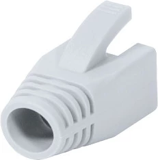 Boot mbrojtës për konektor RJ45 LogiLink, 8 mm, 50 copë, i bardhë