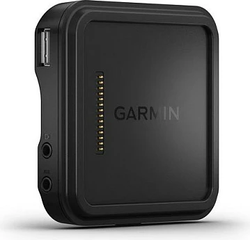 Mbajtëse magnetike për veturë Garmin, me furnizim rryme dhe hyrje video, e zezë