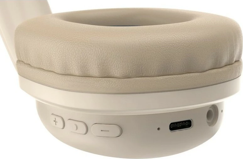 Kufje wireless Defender FreeMotion B640, Bluetooth 5.3, Stereo, Bezhe