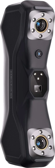 Skaner 3D Revopoint MetroX Pro Advanced, 0.02 mm, i zi, paketë Advanced me markerë