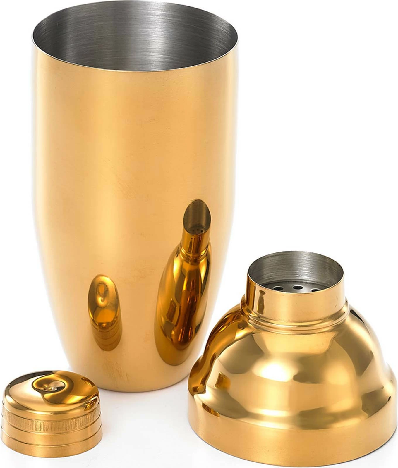 Shaker koktejsh japonez, BarFly, 700 ml, i artë, set 3-pjesësh
