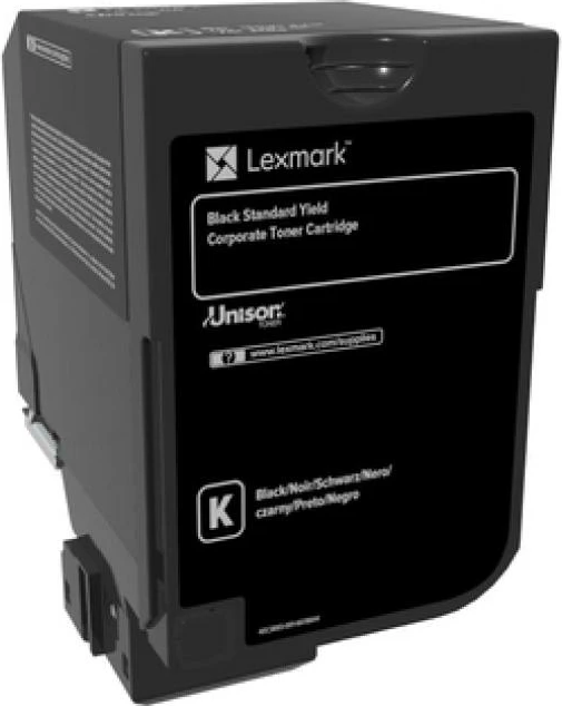 Toner Lexmark 74C2SKE kapacitet standard rendiment 5,500–8,800 faqe i zi