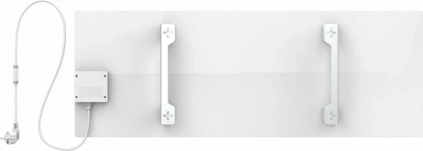 Ngrohës inteligjent AENO Premium Eco AGH0001S, 700W, xham i temperuar, i bardhë