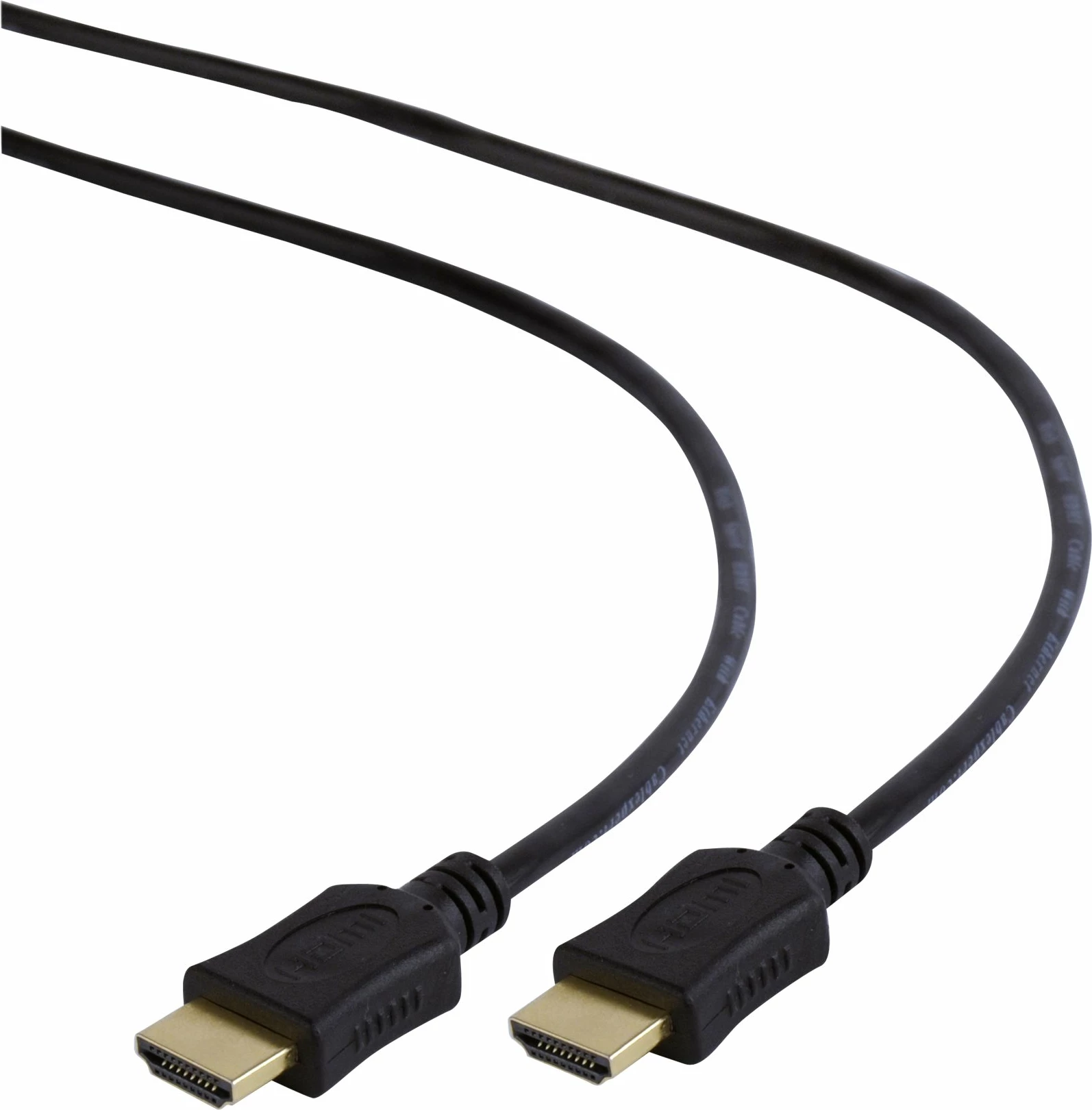 Kabllo HDMI Gembird CC-HDMI4L-0.5M, 0.5m, High Speed me Ethernet, e zezë