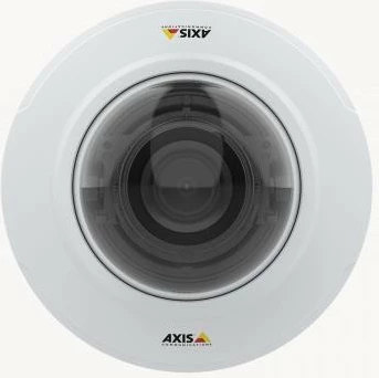 Kamerë sigurie IP Axis 02112-001, e brendshme, me kabllo, për tavan, e bardhë, kub