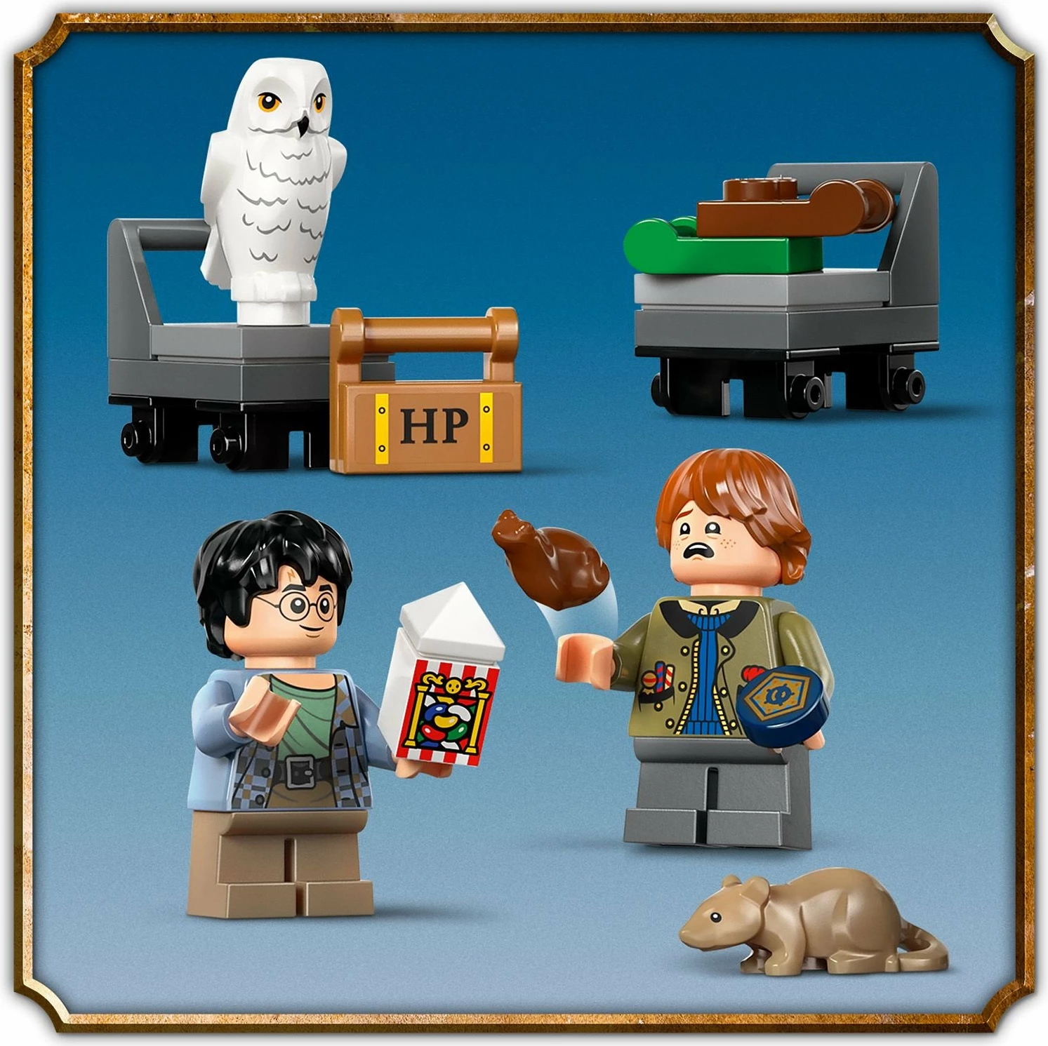 Set LEGO Harry Potter Book Nook: Express to Hogwarts 76450, 832 pjesë