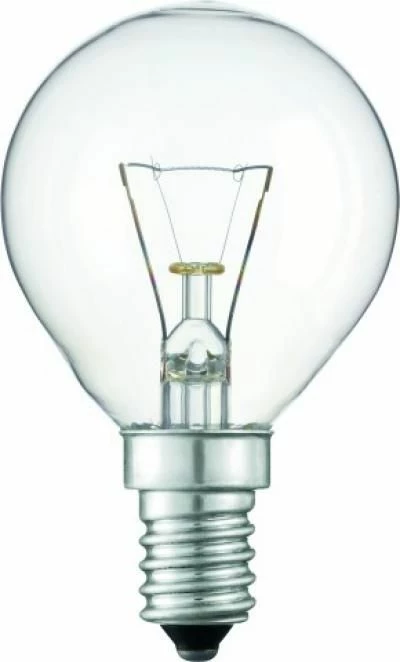 Llambë globe Philips E14 25W transparente