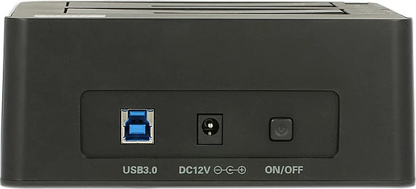 Docking Station për HDD/SSD DeLOCK 62661, Dual Bay SATA 2.5/3.5, USB 3.2 Gen 1 5 Gbit/s, klonim, e zezë