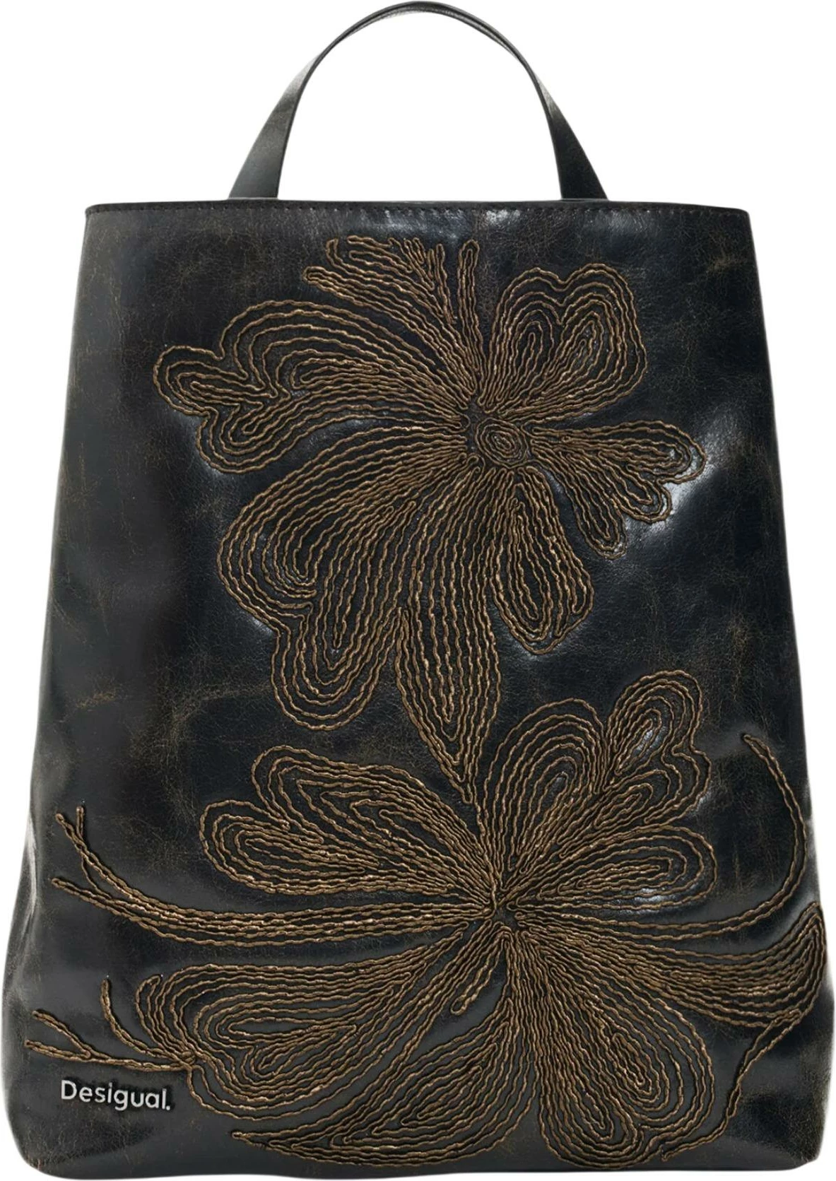 Çantë shpine për femra Desigual BACK_MISTRAL SUMY MIN 26WAKP18, kafe