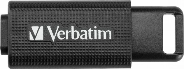 USB Verbatim Store 'n' Go 128GB, USB Type-C, 3.2 Gen 1, e zezë