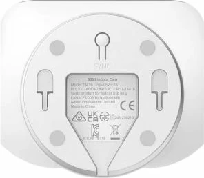 Kamerë sigurie e brendshme Anker Eufy Security S350 4K 360°, zoom hibrid 8×, Wi‑Fi 6, bardhë