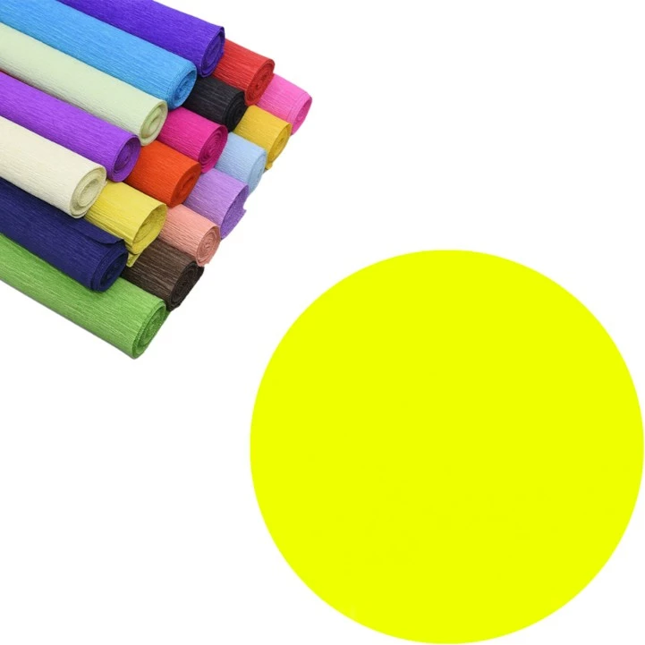 Osh Leter Krep E Verdhe 50X200Cm 1/10 Sc1242
