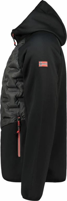 Jakne për meshkuj Geographical Norway, e zezë