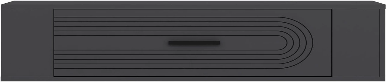 Komodë TV Skye Decor, Restol 3, ngjyrë antracit