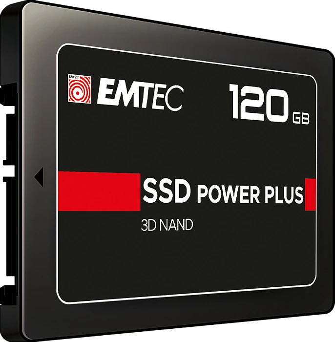 SSD intern EMTEC X150 Power Plus 120GB, 2.5" SATA III, i zi/kuq
