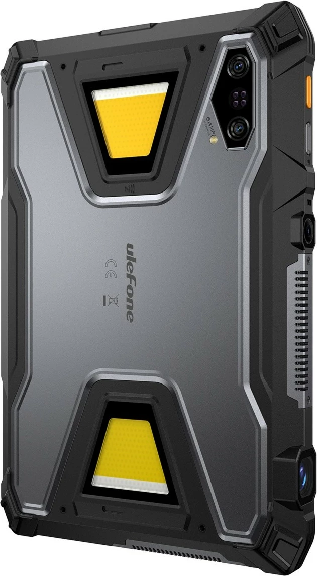 Tablet ULEFONE Armor Pad 5 Ultra 5G 11\" 12GB/512GB me projektor DLP 200LM IP69K, e zezë, set me mbajtëse