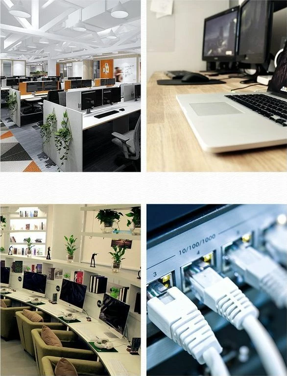 Kabllo Ethernet Ugreen RJ45 Cat6 UTP 2 m, e zezë