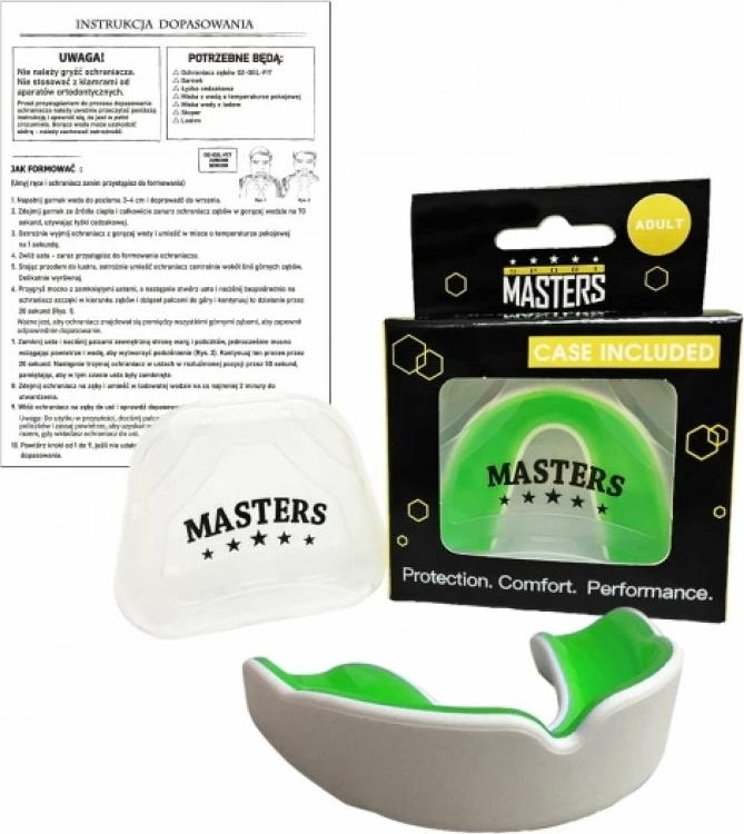 Mbajtëse dhëmbësh për meshkuj/femra Masters, shumëngjyrëshe [Ngjyra: Jeshile e errët]