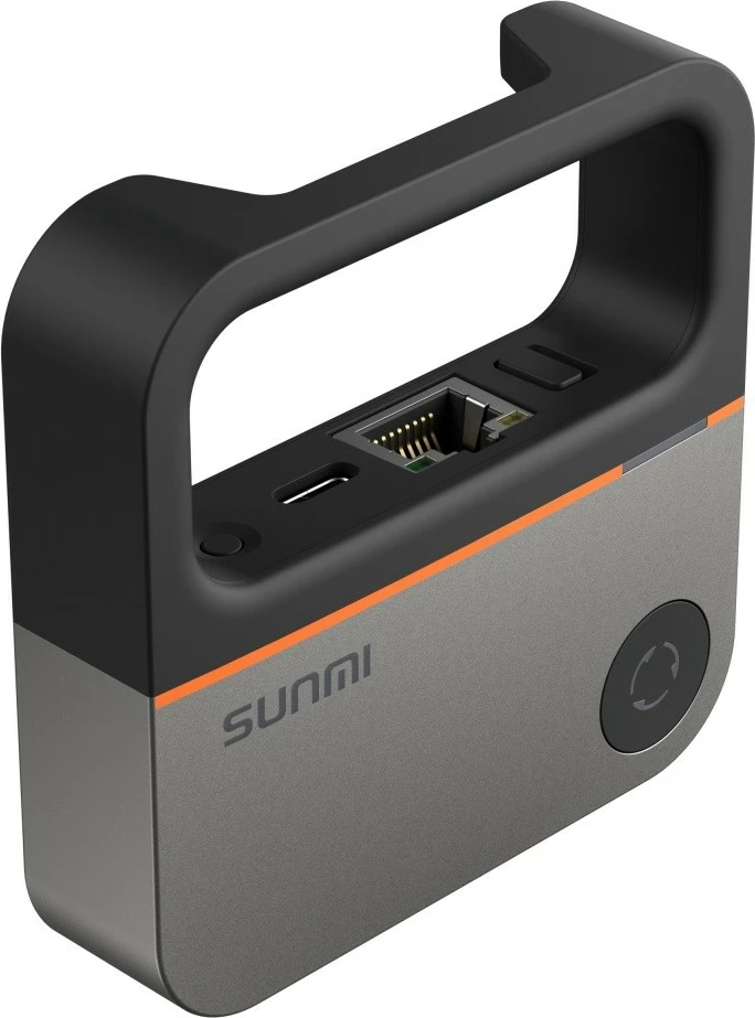 Pikë aksesi Wi‑Fi Sunmi C15004005 802.11ah Hyper Wi‑Fi, WPA3, 1x Ethernet 10/100, USB‑C, AP/Client, e zezë/gri