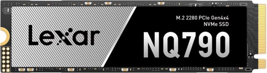 SSD NVMe Lexar NQ790 2TB M.2 2280 PCIe Gen4x4, 7000/6000 MB/s, e zezë
