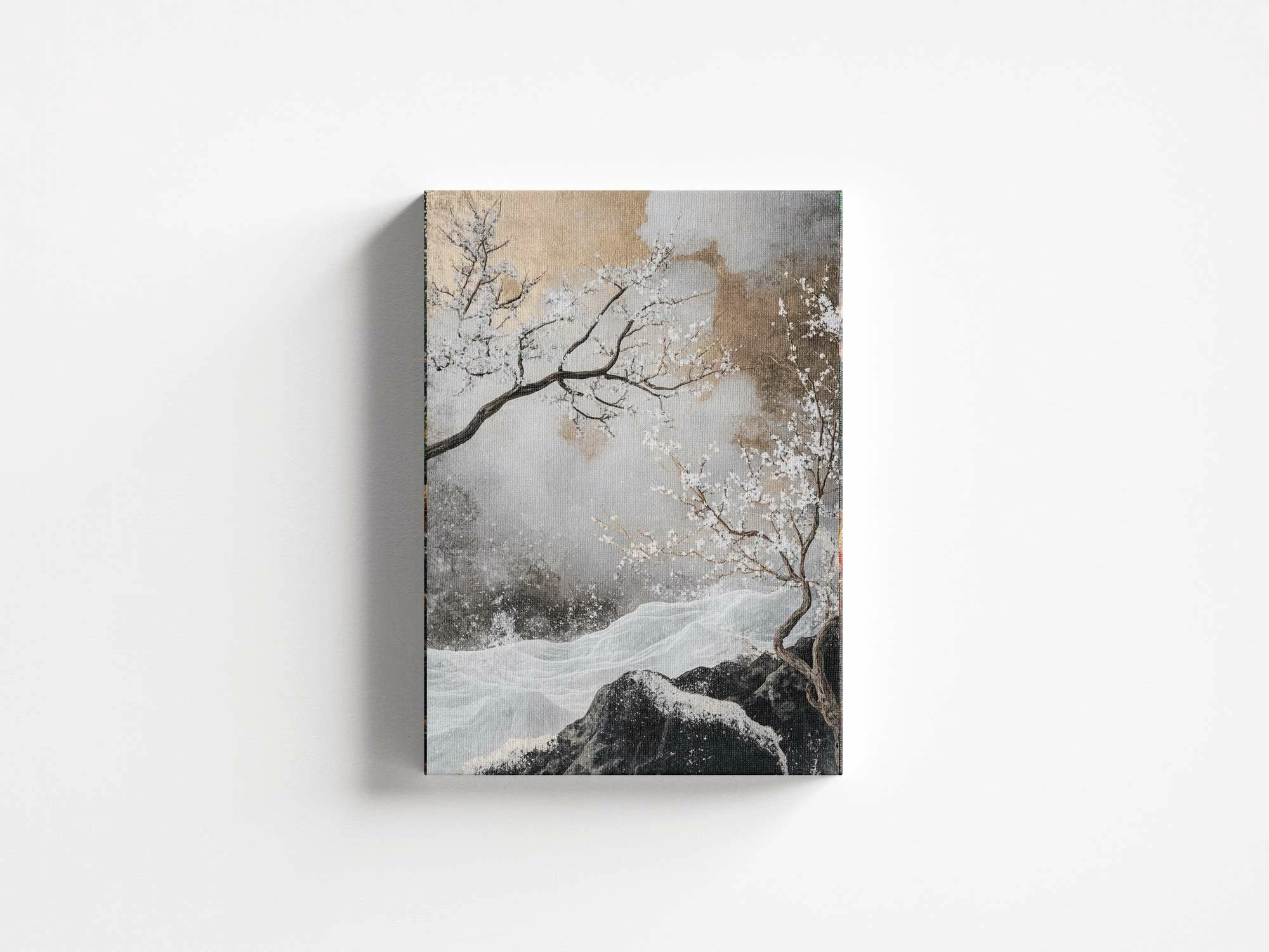 Pikturë dekorative në kanavacë, shumëngjyrëshe, Wallity YNS-1007, 45x70cm