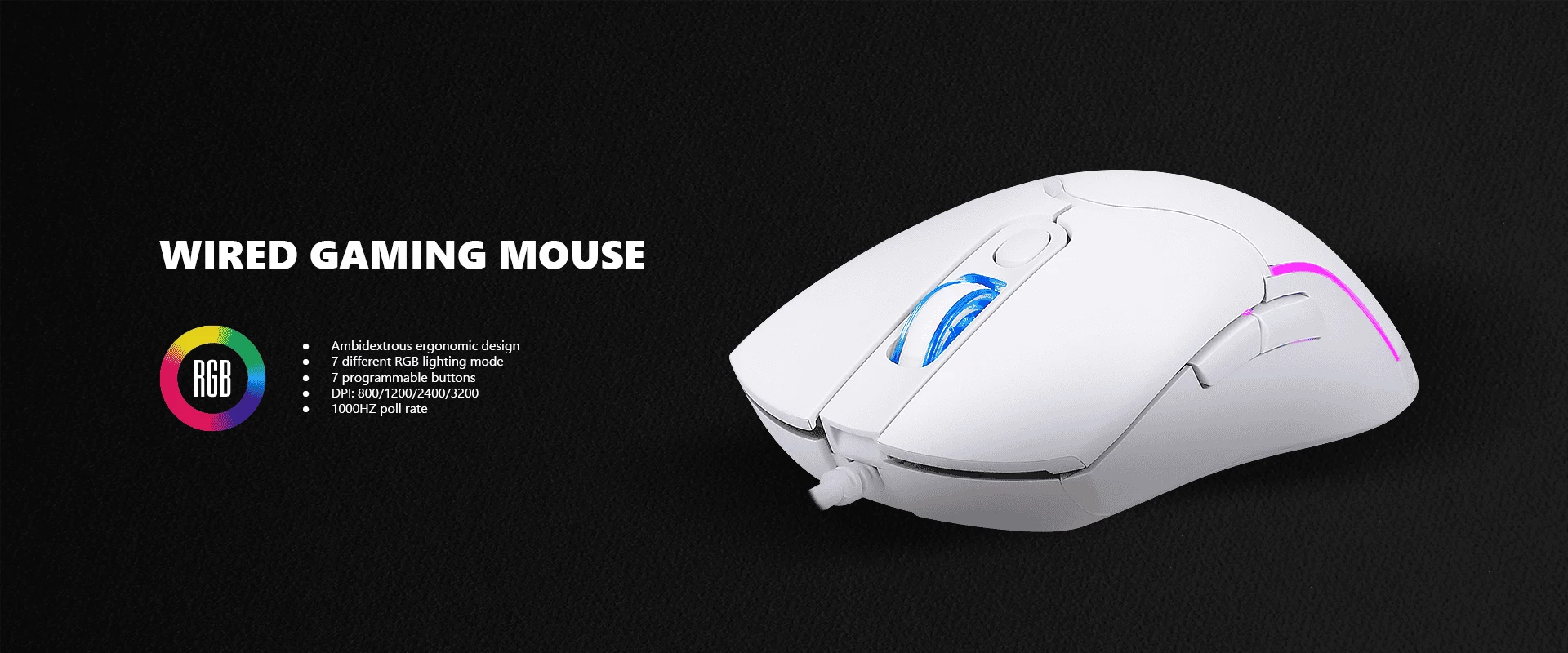 Set 3 në 1 MARVO CM310 WH EN