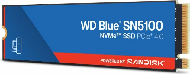 disk SSD SanDisk WD Blue SN5100 500GB M.2 2280 PCIe 4.0 NVMe, WDS500G5B0E