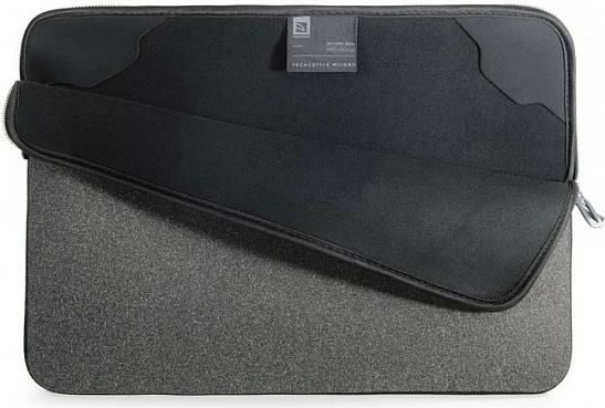 Sleeve për laptop TUCANO Melange, 15.6"/MacBook Pro 16", neopren 4mm, Anti-Slip, Black
