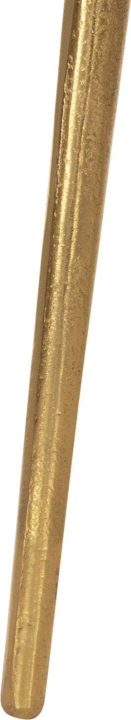 Tavolinë kafeje ANGUL, metal, ngjyrë ari-zi, FH4263, 62x62x44H cm