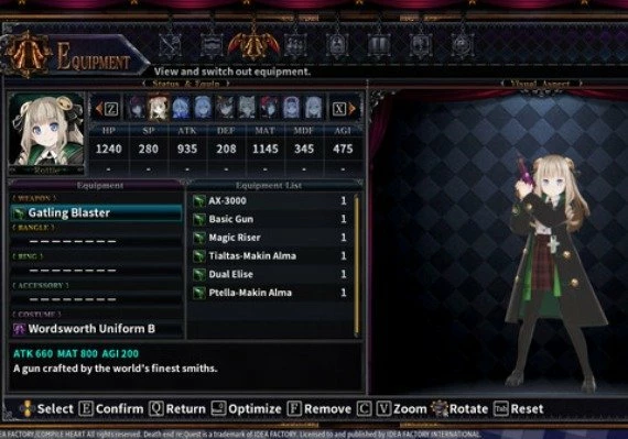 Death end re;Quest 2 - Ultimate Weapon Set DLC EN/JA/ZH/ZH Global