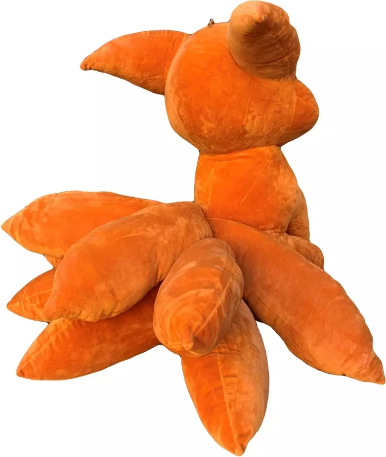 Lodër pelushi Barrado Naruto Kurama 70 cm, portokalli