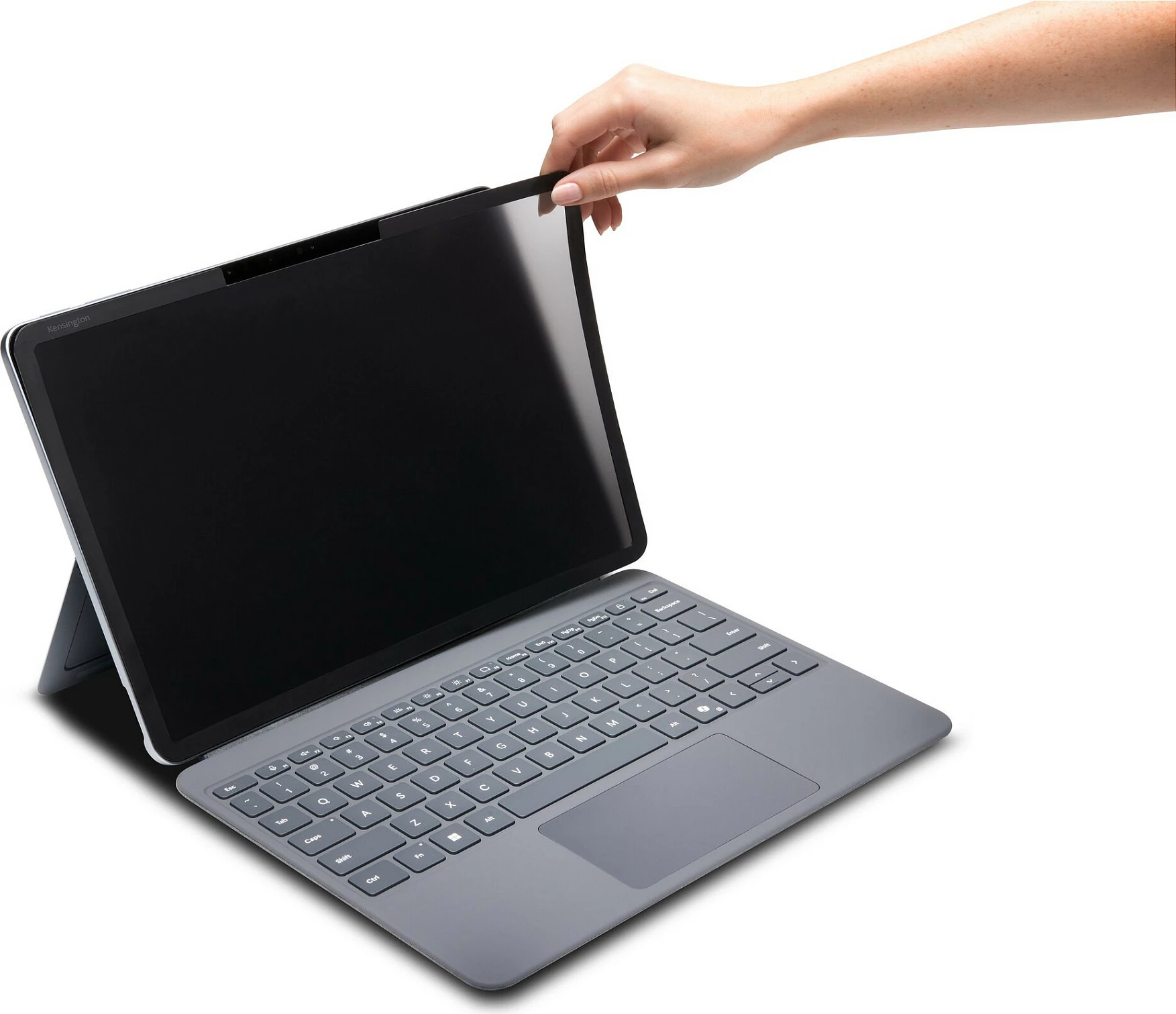 Filter privatësie për ekran Kensington MagPro Elite, magnetik, 12" për Surface Pro, mat, i zi