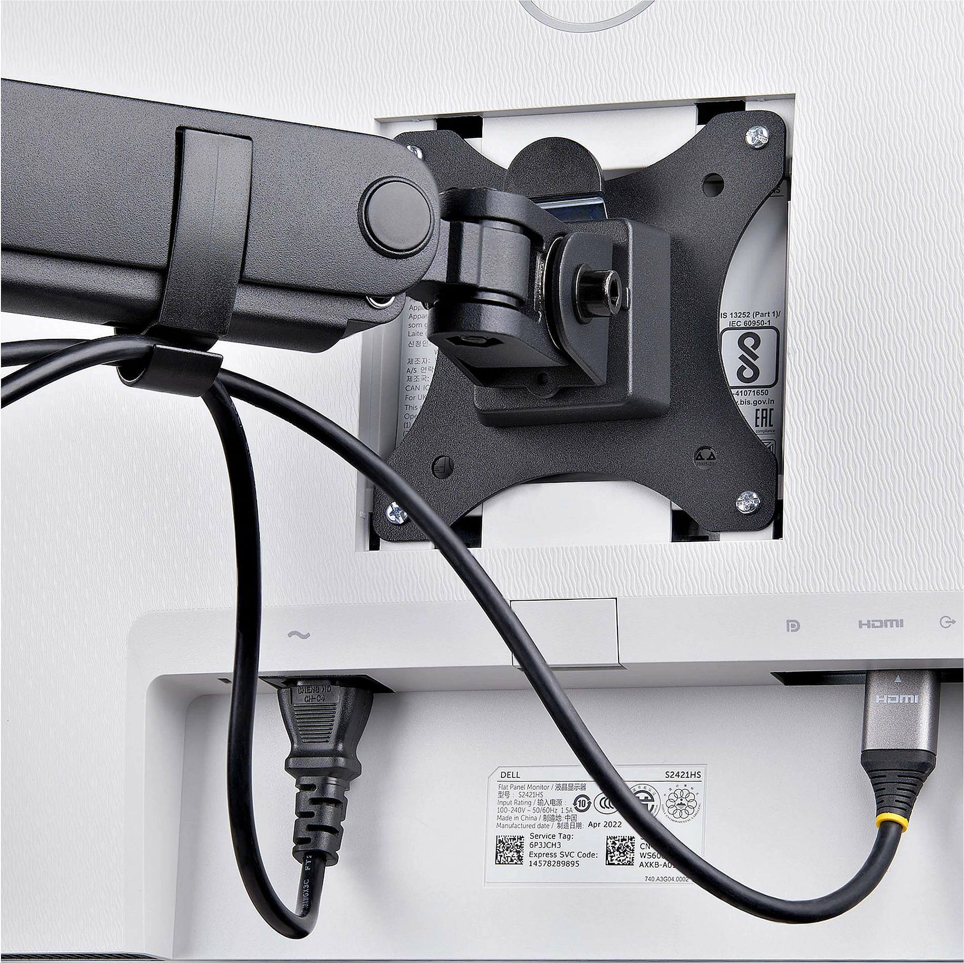 Mbajtëse tavoline për 3 monitorë StarTech, deri 27", VESA 75x75/100x100, clamp/grommet, e zezë