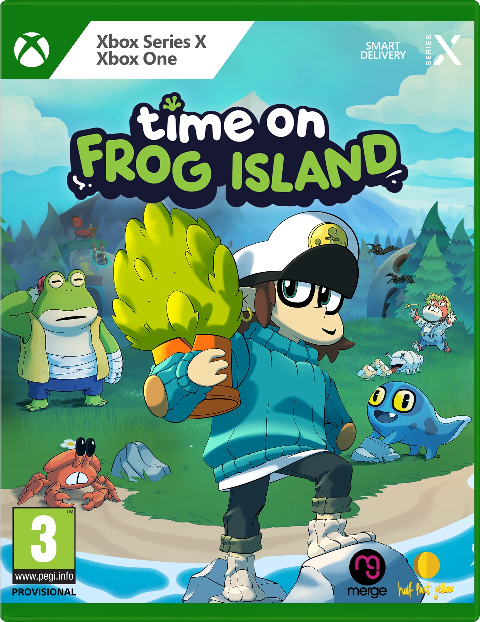 Lojë për Xbox Merge Games Time on Frog Island (Xbox Series X & Xbox One), PEGI 3