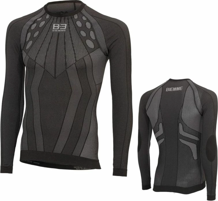 Maicë me mëngë të gjata Biemme, e zezë