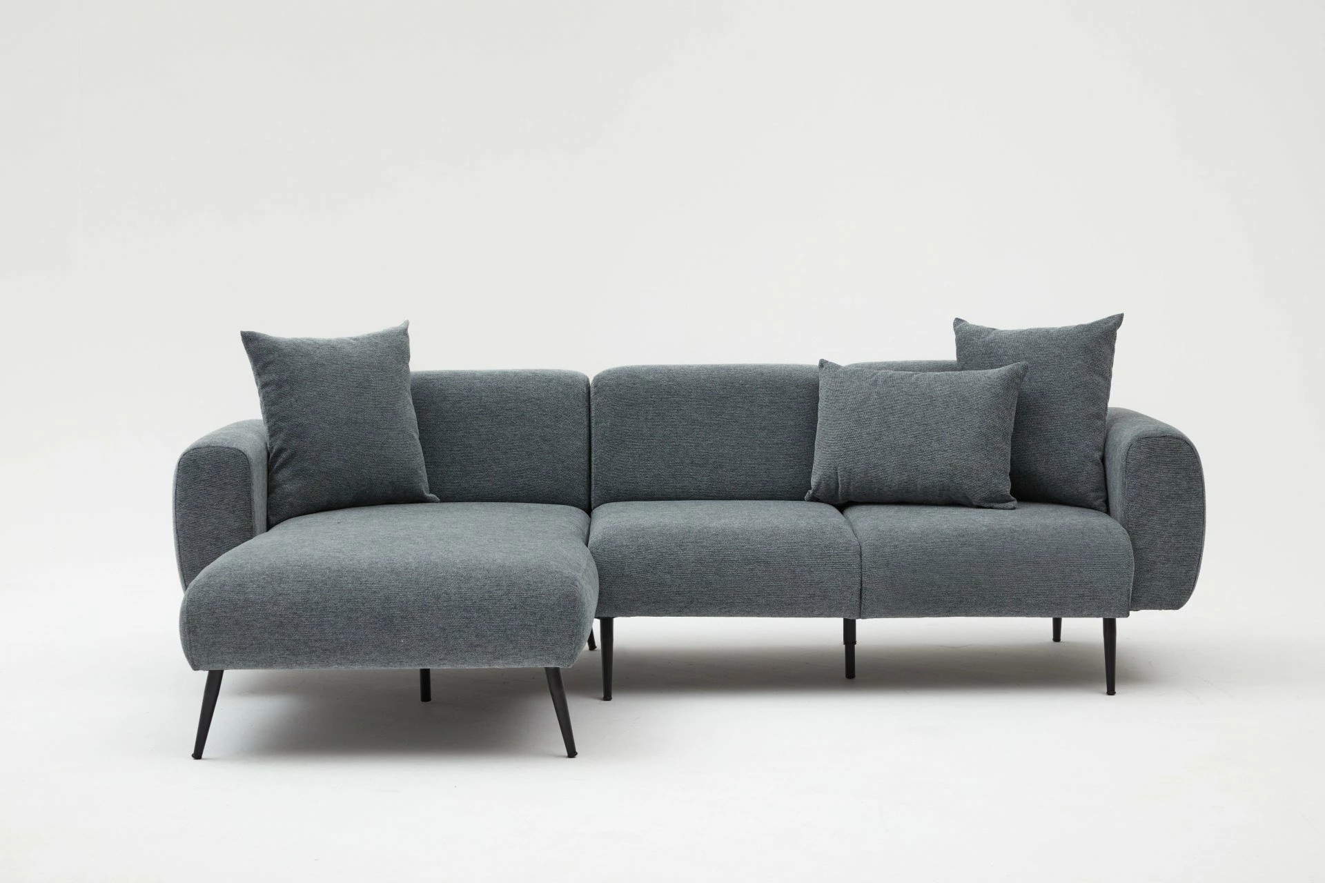 Këndore Atelier del Sofa, anë e majtë, ngjyrë antracit