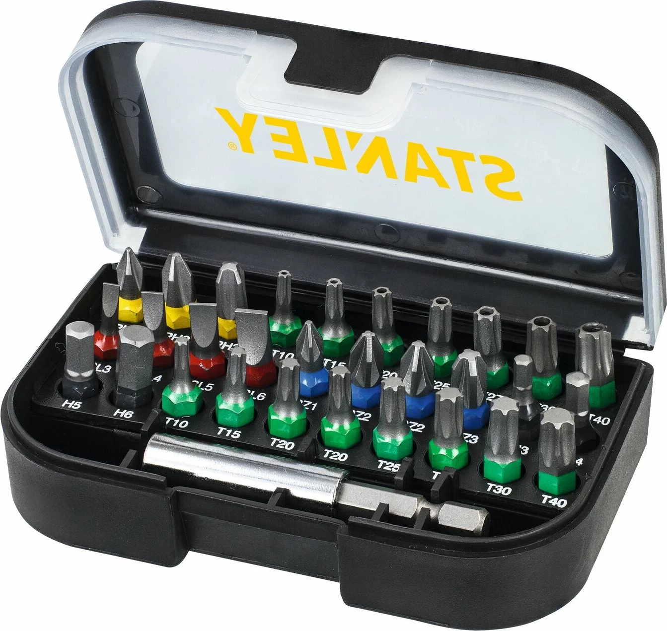 Set bita për kaçavidë Stanley STA60490, 25 mm, set 31 copë