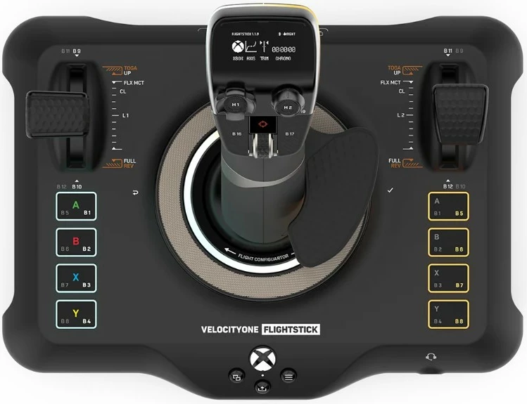 Flightstick Turtle Beach VelocityOne, për PC & Xbox, 27 butona programues, USB-C, i zi