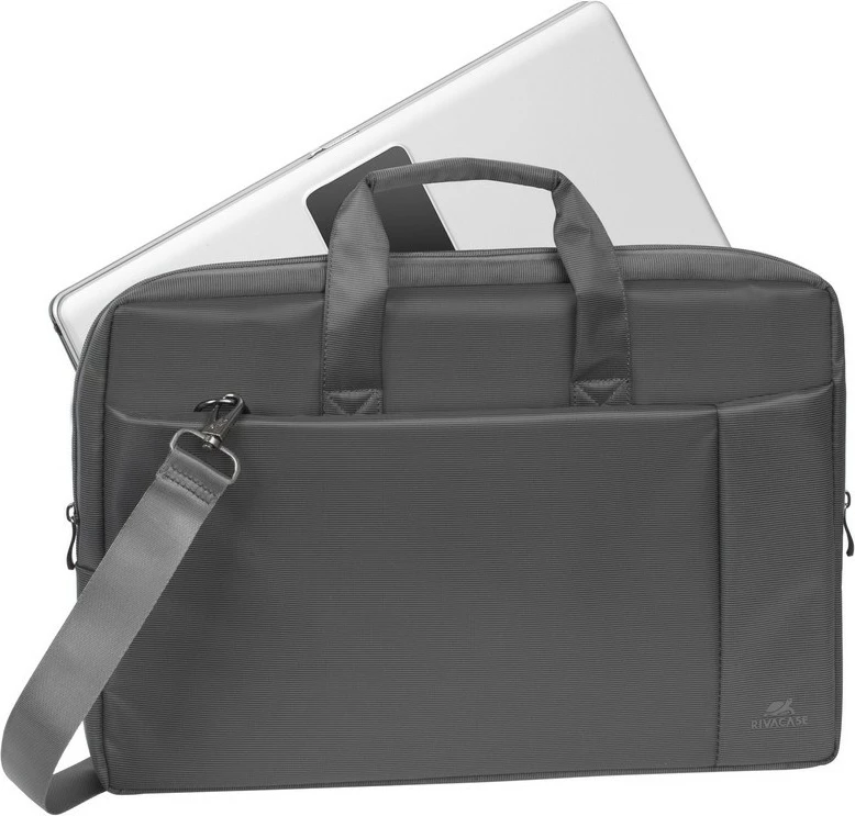 Mbështjellës laptop RIVACASE Central 17.0" gri