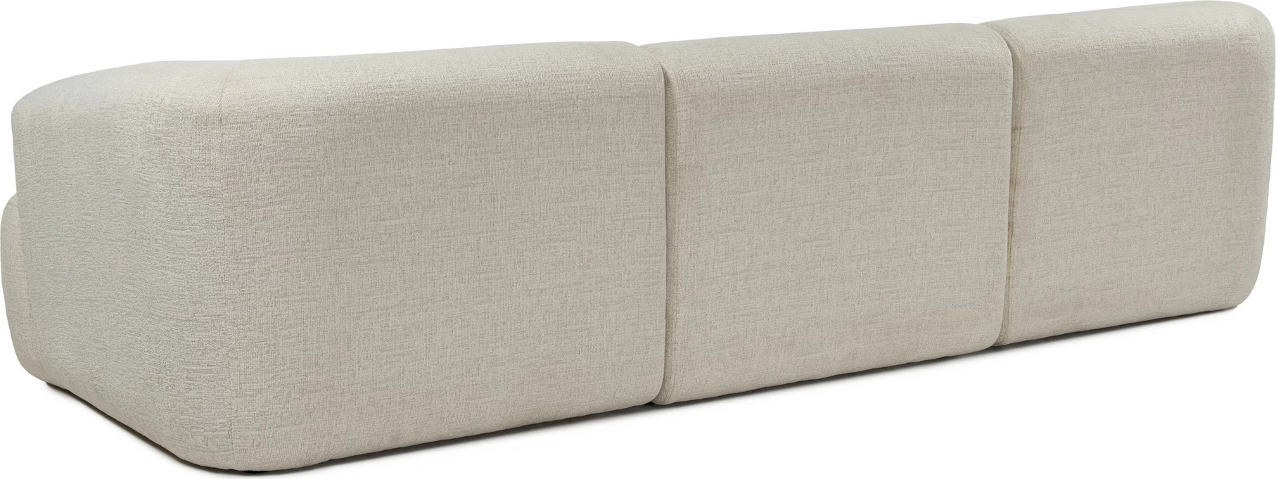 Divan treshe Atelier del Sofa, Sofia 3, i bardhë