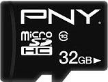 MicroSDHC kartelë PNY Performance Plus 32GB Class 10, e zezë