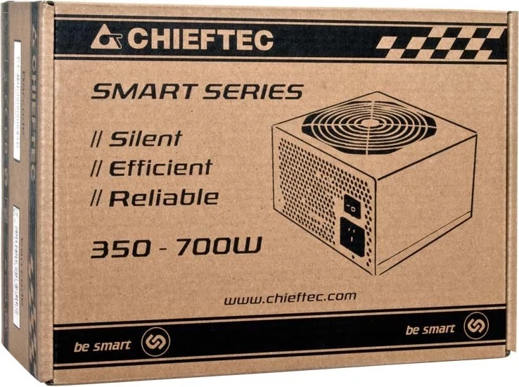 Chieftec GPS-600A8 power supply unit 600 W ATX Black