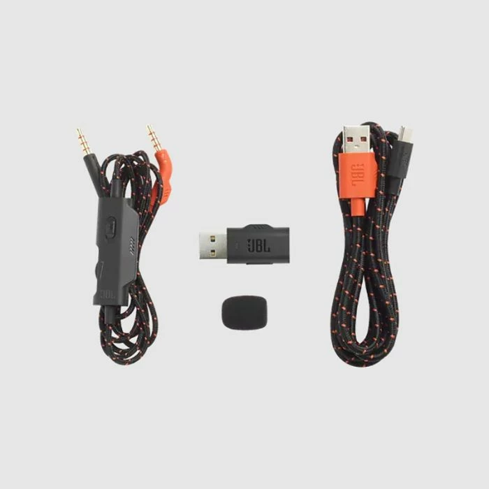 Kufje gaming wireless JBL Quantum 610, 2.4 GHz USB receiver, 50 mm, mikrofon boom, bateri deri 40 orë, e zezë