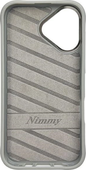Mbështjellës Nimmy Cool&Cute 2.0 Bear për iPhone 16 6.1", gri
