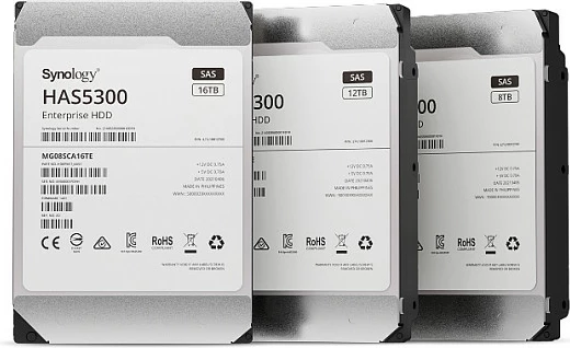 Hard disk Synology HAS5300-12T, 12 TB, 7200 RPM, 256 MB, 3.5", SAS